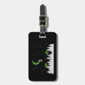 シャマロートカムの外に登る ラゲッジタグ (正面縦)