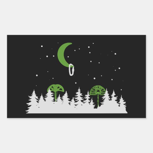 シャマロートカムの外に登る 長方形シール (正面)