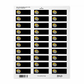 シャマンヒーリングウルフ(黒) ラベル (フルシート)