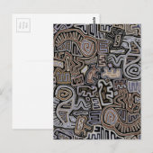 シャマンペヨーテ蛇儀式精霊 ポストカード (正面/裏面)