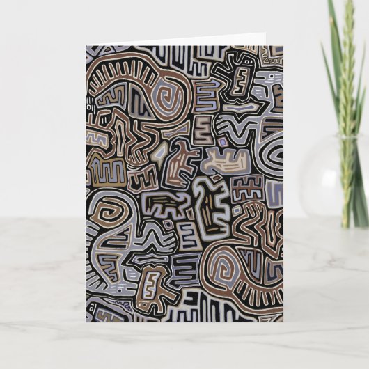 シャマン ペヨーテ 蛇の儀式 精霊 カード (正面)