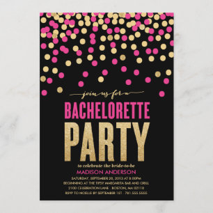 シャマー＆シャイン   ブライズメイド パーティー ご招待 招待状