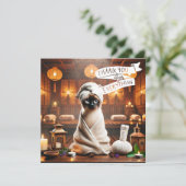 シャミーキャットインスパパーティー サンキューカード (スタンド正面)