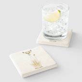 シャミーキャットストーンコースター ストーンコースター (横)