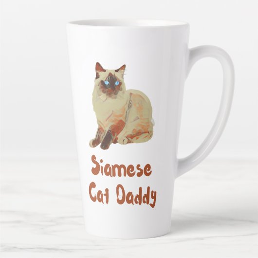 シャミーキャットダディ カフェラテマグ (右)