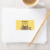 シャミーネコ差出人住所 ラベル (インサイチュ)