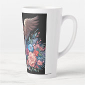 シャムおもしろいーの悪魔と天使の猫 カフェラテマグ (右)