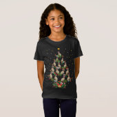 シャムおもしろい猫好きクリスマスギフトSiamese Cat Chri Tシャツ (正面フル)