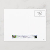 シャムのバレンタインのハート シーズンポストカード (裏面)