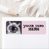 シャムのピーク差出人住所ラベル ラベル (インサイチュ)