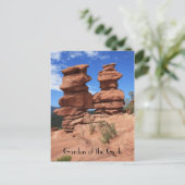 シャムの双子～神々のはがきの庭 ポストカード (スタンド正面)