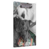 シャムの子ネコはラブラドールの頭部に愛情をこめてあります クリップボード (右)