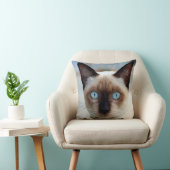 シャムの子猫の顔 クッション (椅子)