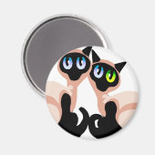 シャムの愛 マグネット (正面/裏面)