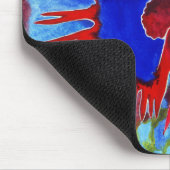 シャムの戦いの魚のデザインのN2のmousepad マウスパッド (コーナー)