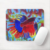 シャムの戦いの魚のデザインのN2のmousepad マウスパッド (マウス)
