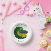 シャムの戦闘魚の漫画イラストレーション ペーパーボウル (パーティー)