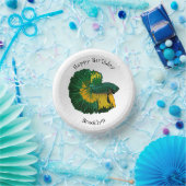 シャムの戦闘魚の漫画イラストレーション ペーパーボウル (パーティー)