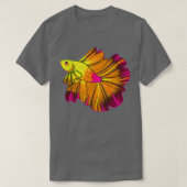 シャムの戦闘魚7 Tシャツ (デザイン正面)