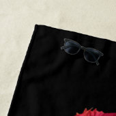 シャムの戦闘魚 ビーチタオル (インサイチュ)