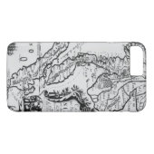 シャムの王国の地図 Case-Mate iPhoneケース (裏面(横))