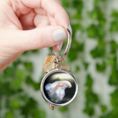 シャムの白身魚 キーホルダー (手)