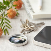 シャムの白身魚 キーホルダー (側面)