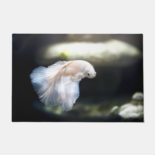 シャムの白身魚 ドアマット (正面)