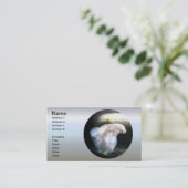 シャムの白身魚 名刺 (スタンド正面)