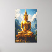 シャムの黄金の魂 キャンバスプリント (正面)