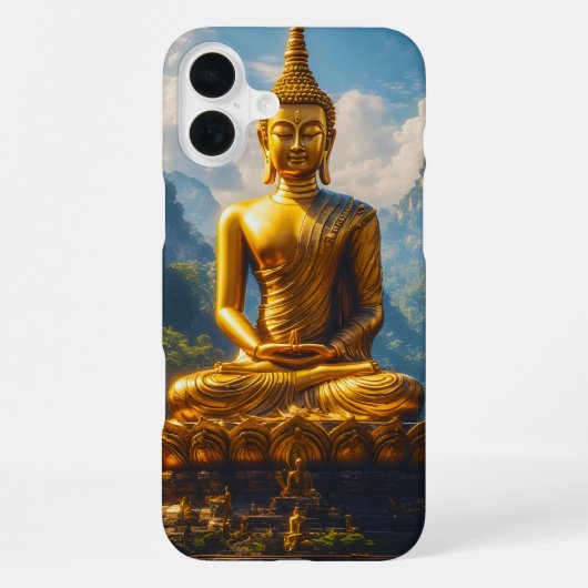 シャムの黄金の魂 iPhoneケース (裏面)