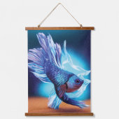 シャムぶら下がった魚の織物 吊り下げ型タペストリー (正面2)