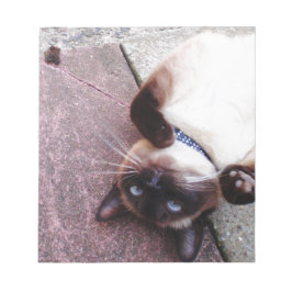 シャムよくはしゃぐゼ ノートパッド