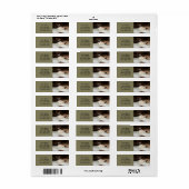 シャムエレガントネコ ラベル (フルシート)