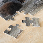 シャムエレガント猫の写真 ジグソーパズル (側面)