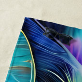 シャムカラフル猫の閉じ込め ビーチタオル (インサイチュ)