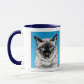 シャムシールポイント マグカップ (左)