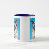 シャムシールポイント マグカップ (中央)