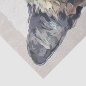 シャムセショートヘア猫の水彩画 薄葉紙 (詳細)