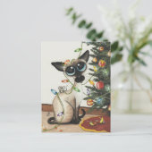 シャムネキャットクリスマスライトバイエイムリンビハレ シーズンポストカード (スタンド正面)