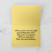 シャムネコちゃんの可愛いカスタマイズカード カード (内部)