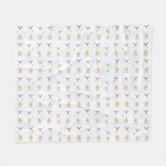 シャムフリースブランケット フリースブランケット (正面(横))