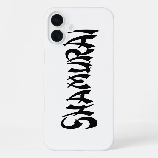 シャムライ iPhoneケース (裏面)
