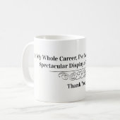 シャムレスおもしろいドクター引用文 コーヒーマグカップ (正面左)