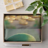 シャムロおもしろいックと金ゴールドコインを持つレプレチョーフ 薄葉紙 (ギフト)