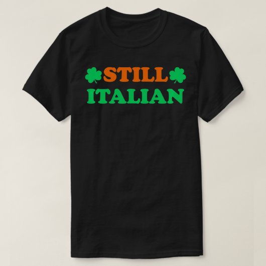 シャムロイタリアンックSaint patricks dayで Tシャツ (デザイン正面)