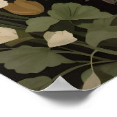 シャムロエレガントックを持つアイルランドの狼 ポスター (角)