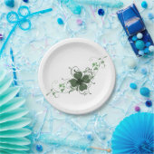 シャムロエレガントックアート紙プレート ペーパープレート (パーティー)