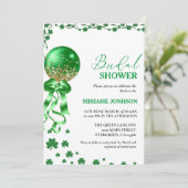 シャムロエレガントックセントパトリックの日ブライダルシャワー 招待状 (スタンド正面)