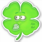 シャムロキスをするックのシール シール (正面)